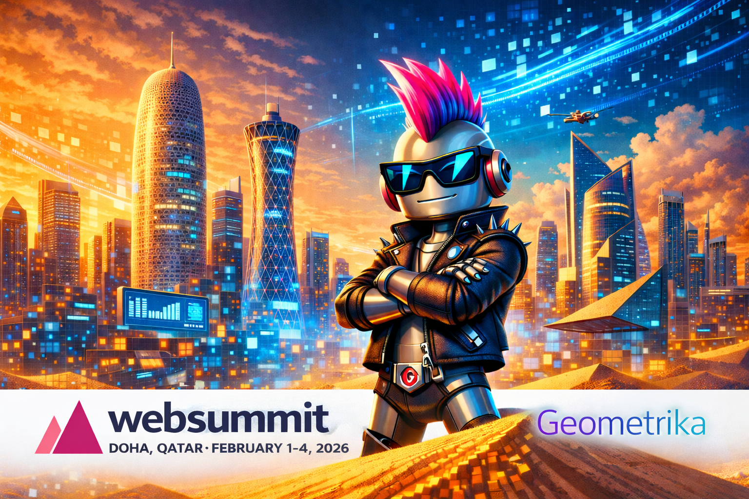 Geometrika at Web Summit Qatar 2026: Bringing GEO to the global stage