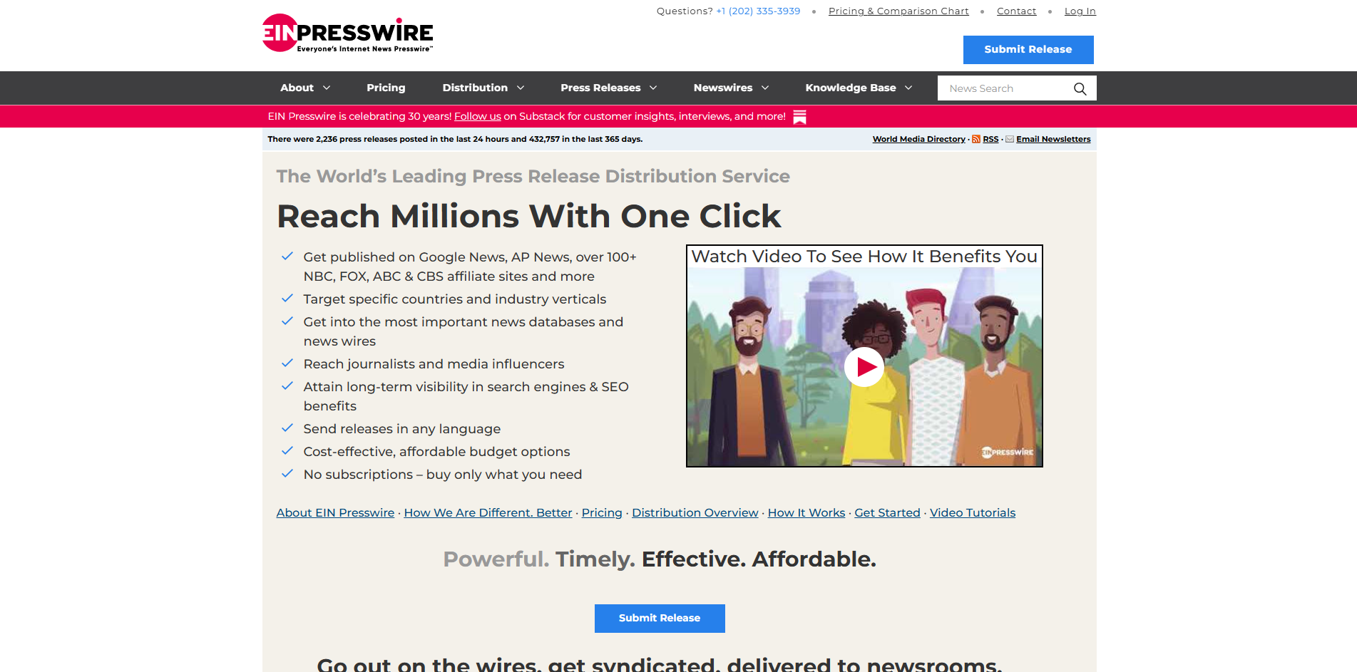 EIN Presswire screenshot